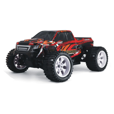 AUTOMODELO MONSTER TRUCK BRONTOSSAURO OFF-ROAD 1/10 RÁDIO 2.4GHZ MOTOR BRUSHLESS COMPLETO HSP 94111PRO